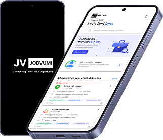 JobVumi direct interview and instant job application mobile screen